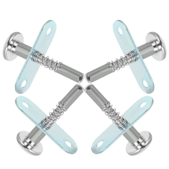 Spring Latch 8 Pcs Small Bed Latches with Plunger, Metal Iron, Spring-Loaded Parts for and Furniture Repair