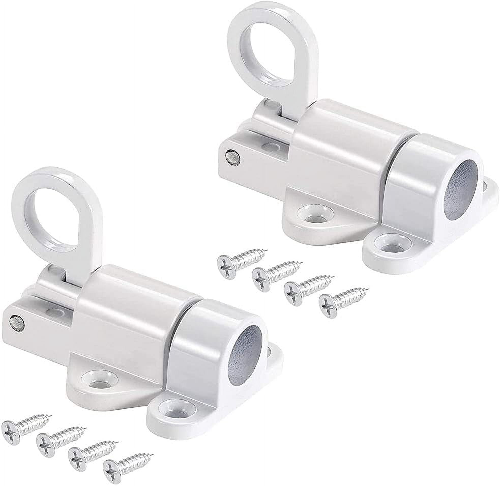 3 Inch Keyed Hasp Lock - Zinc Alloy With Chrome Plating, Twist Knob Design For Cabinets, Drawers, Toolboxes