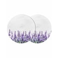 thumbnail image 1 of Spring Lavender Round Placemats Set of 2 for Dinning Tables,Heat-proof Braided Table Mats 15 Inch,Purple Botanical Garden Florals Flower Washable Place Mat for Kitchen Restaurant Party Table Decor, 1 of 9