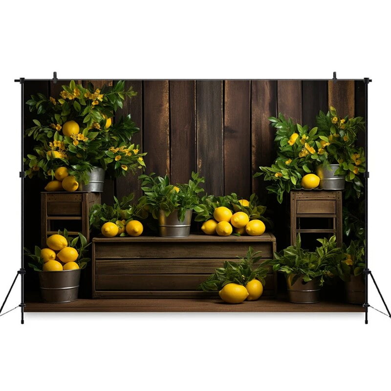 Lucky Charm Clovers Wood Wall Baby Shower Backdrop