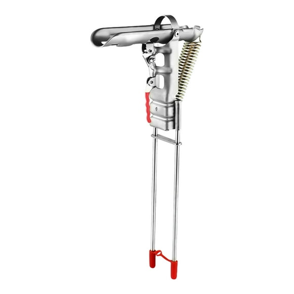 Spring Load Fishing Rod Holder Stainless Steel Fishing Poles Stand Automatic Spring Fishing Rod Ground Holder Base