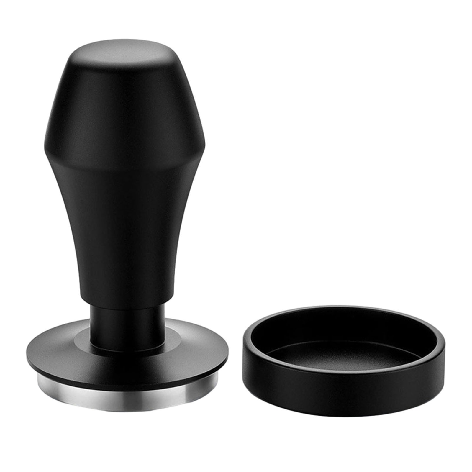 Spring Loaded Aluminum Espresso Coffee Tamper Stainless Steel Thread