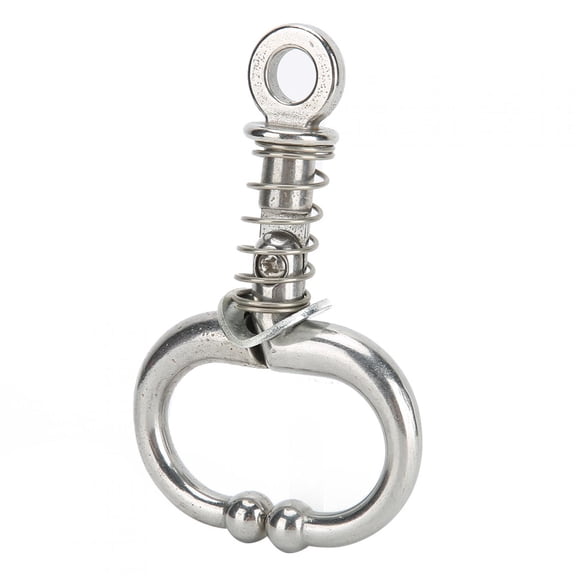 Spring Loaded Bull Cow Nose Pliers Heavy Duty Stainless Steel Cattle Nose Ring Punching Tool, 14 inches / 35.6 cm