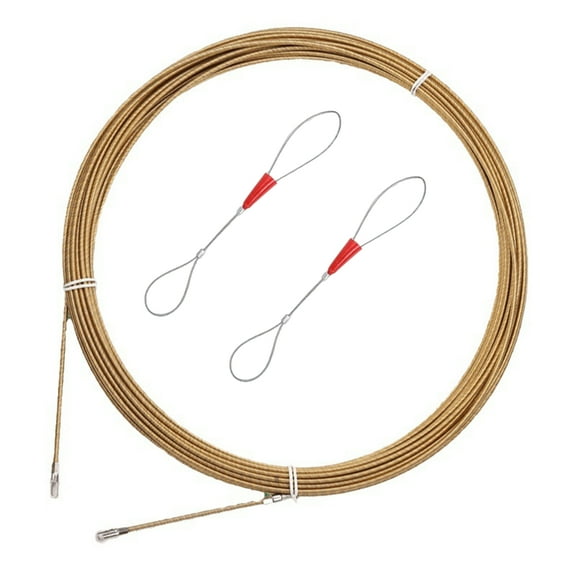 Electrician's Essential Flexible Spring Wire Puller Electrical Spring Wire Threader for Easy Cable Managements 5m10m15m