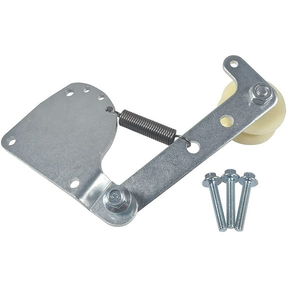 Spring Loaded Chain Tensioner for 49cc 50cc 66cc 80cc Engine Motorized Bike 2 Stroke Engine (Silver)