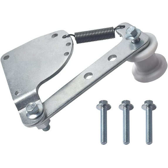 Spring Loaded Chain Tensioner for 49cc 66cc 80cc Engine Motorized Bike 2 Stroke Engine (Silver)