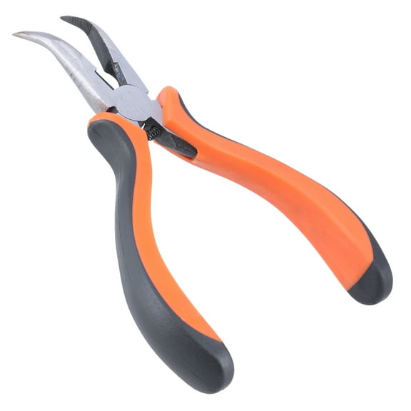 Spring Loaded Curved Nose Pliers for Chicken Bone Ducks Feet Deboning, Multifunction Hand Tool Home Cooks Kitchen Use