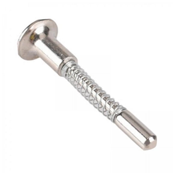 Spring Loaded Latch Barrel Bolt, Replacement Hardware, Steel Plunger for Window Screen 6.1cmx1.6cm