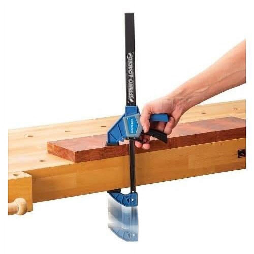 Spring Loaded OneHanded Bar Clamps For Woodworking HandFree