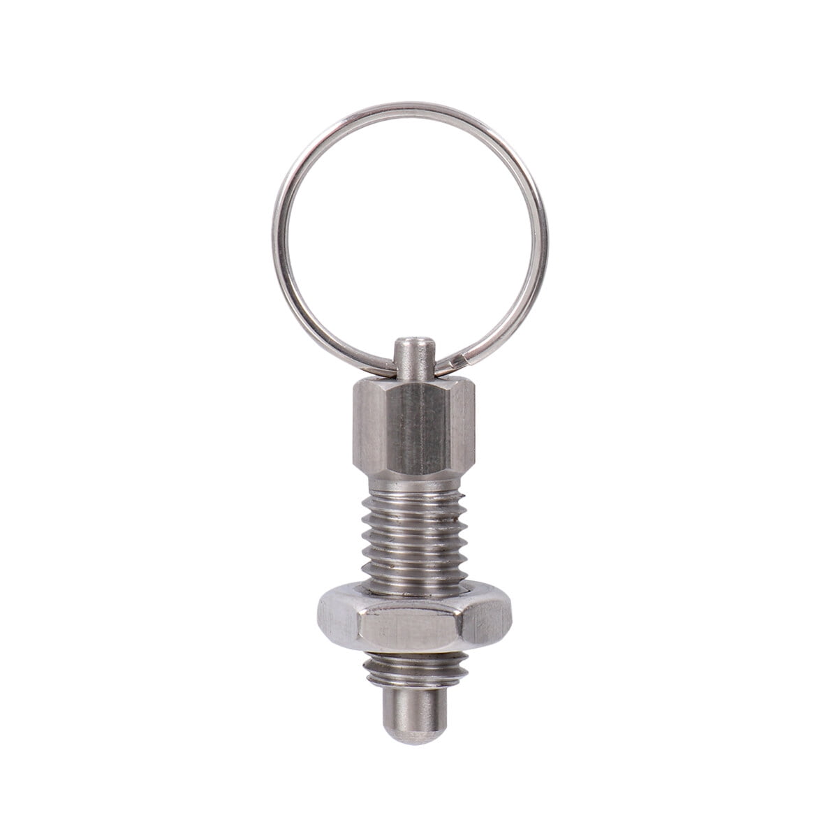 Spring Loaded Plunger Plunger Stainless Steel Pin Bulkretractable Hand Knurled Locking Catch
