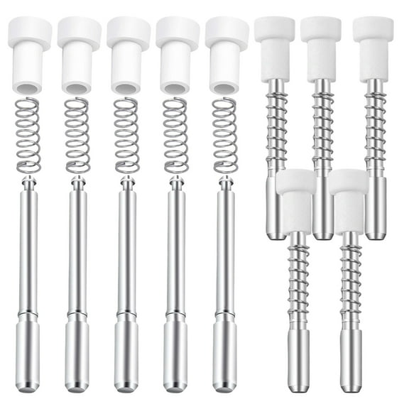 Spring Loaded Window Screen Fasteners Aluminum Plunger Locking Mechanism 10pcs