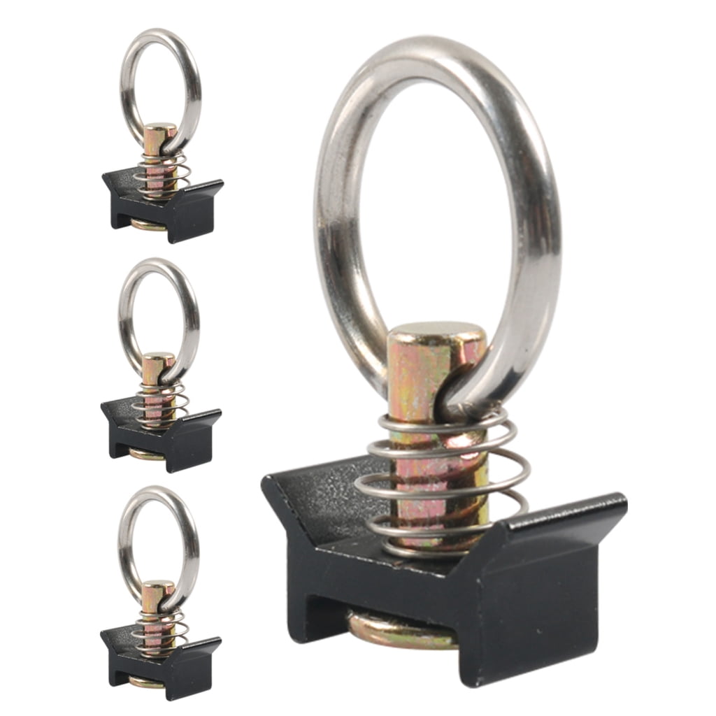 Spring Loading L Track Anchors with 1333LB Capacity Metal O Rings ...