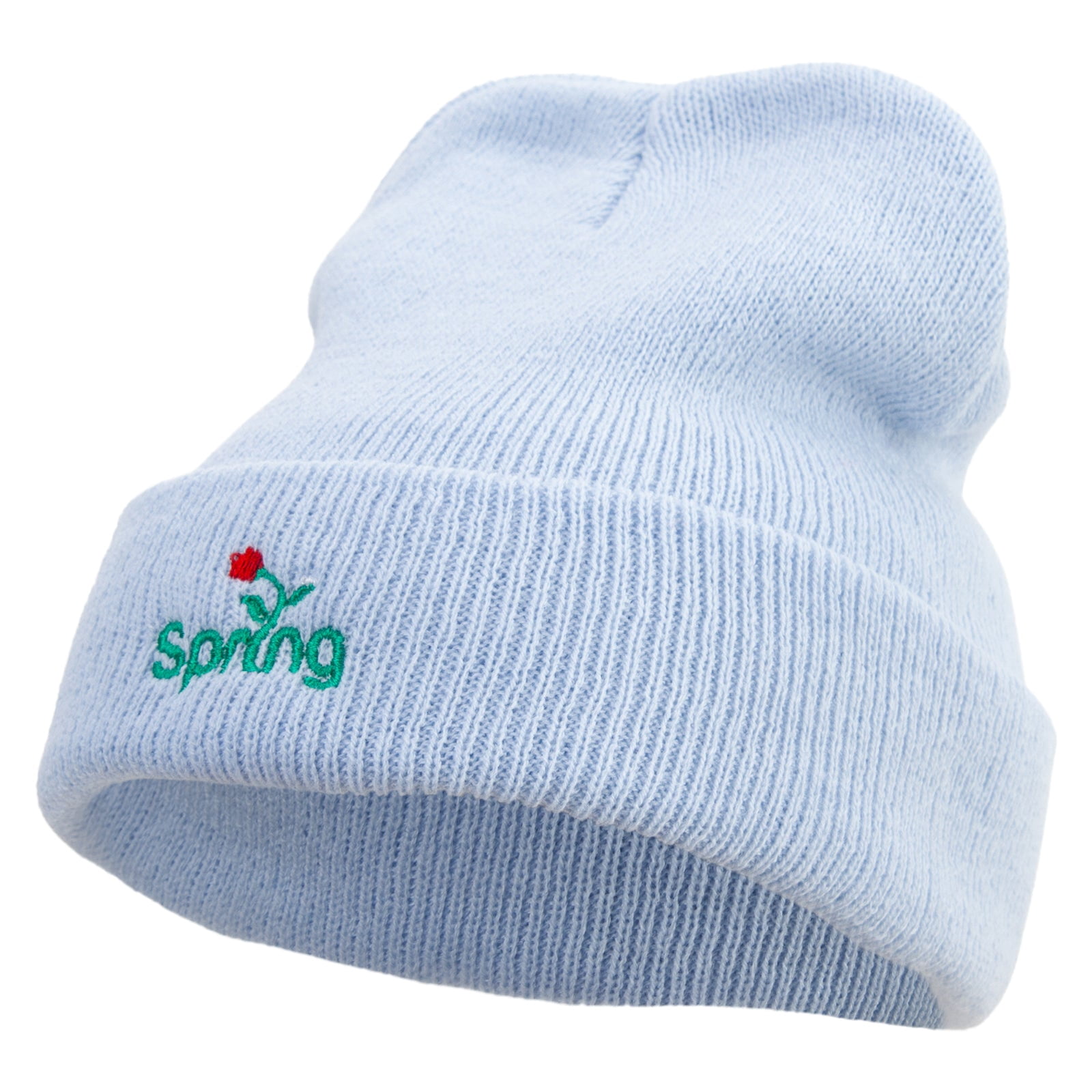 Spring Beanie Spring Logo Embroidered Super Stretch Knit Watch Cap Beanie - Columbia ...