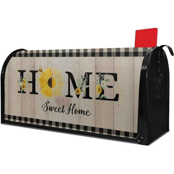Spring Mailbox Covers Magnetic Standard Size 21x18in - Home Decorate Mailbox Daisy for The Holiday Season Decor