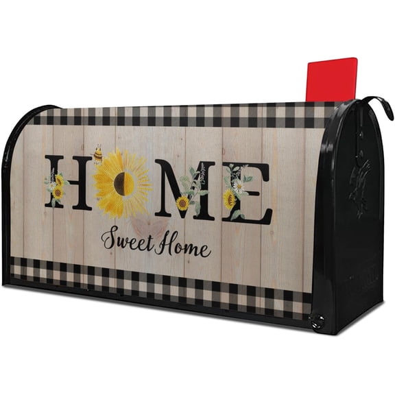 Spring Mailbox Covers Magnetic Standard Size 21x25in - Home Decorate Mailbox Daisy for The Holiday Season Decor