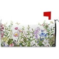 thumbnail image 1 of Spring Mailbox Covers, Spring Wild Flowers Butterfly Mailbox Covers Oxford Cloth Post Box Cover with Magnetic Strip for Garden Yard Decor, 1 of 6