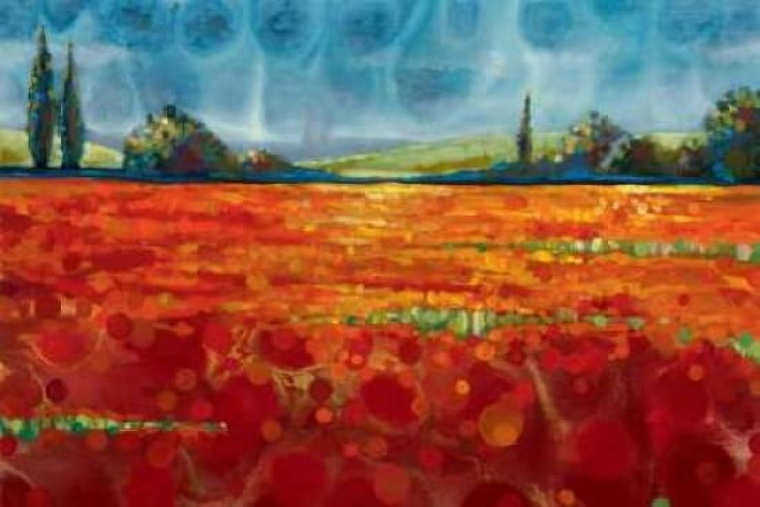 Spring Meadows I Canvas Art - Selina Werbelow (12 x 18)