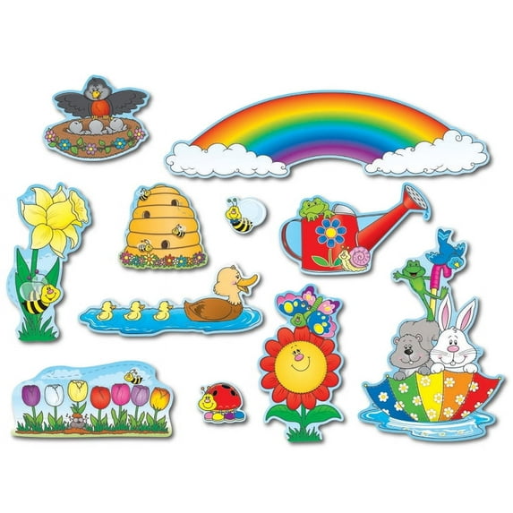 Spring Mini Bulletin Board Set