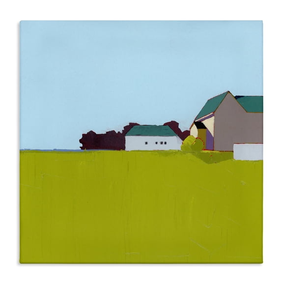 Spring Morning Farm Land Canvas Wall Art, design by Ruth LaGue