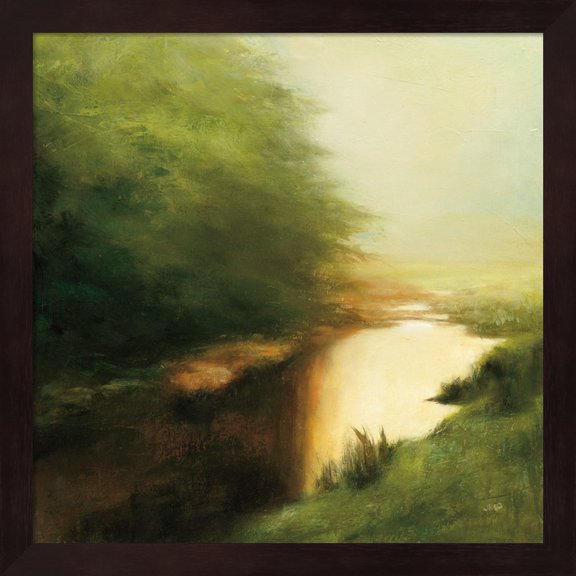 Spring Morning by Julia Purinton, Framed Wall Art, 13.25W x 13.25H