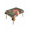 thumbnail image 1 of Spring Mushrooms Table Cloth, Waterproof Tablecloth for Rectangle Tables, Farmhouse Pastoral Botanical Brown Wood Reusable Washable Fabric Table Cover for Restaurant Kitchen Dining Tables 60"x102", 1 of 9