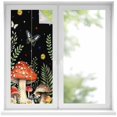 thumbnail image 1 of Spring Mushrooms Window Privacy Film, Farmhouse Pastoral Botanical Stars Rustic Static Cling UV Sun Blocking Heat Control Window Tint Day and Night, Non-Adhesive One Way Privacy Cover 19.6''x39.3'', 1 of 7