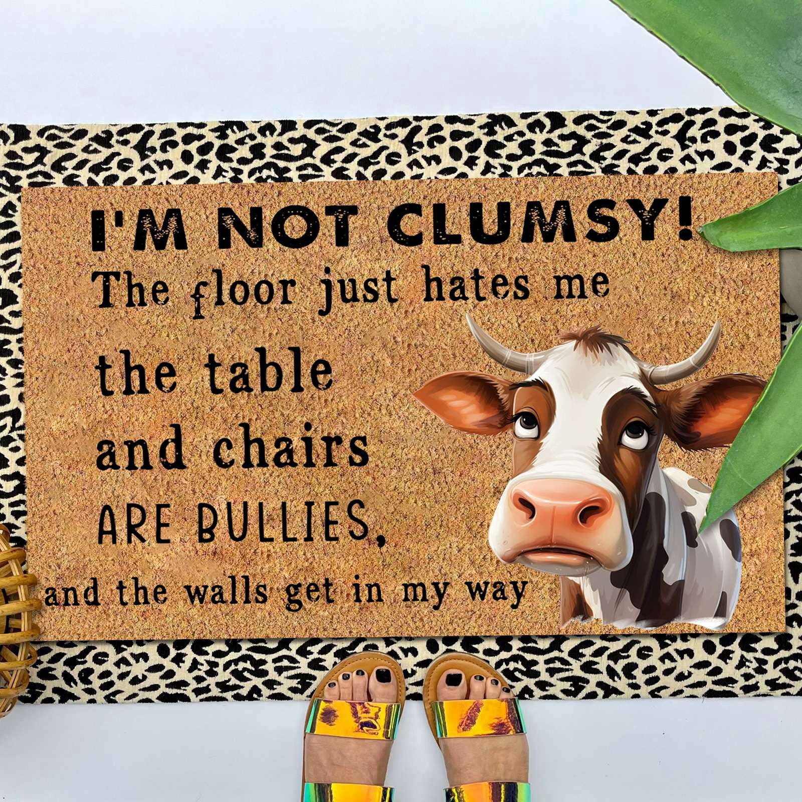 Spring NIU Entrance Mat NIU Rubber Back Kitchen Rug Front Door