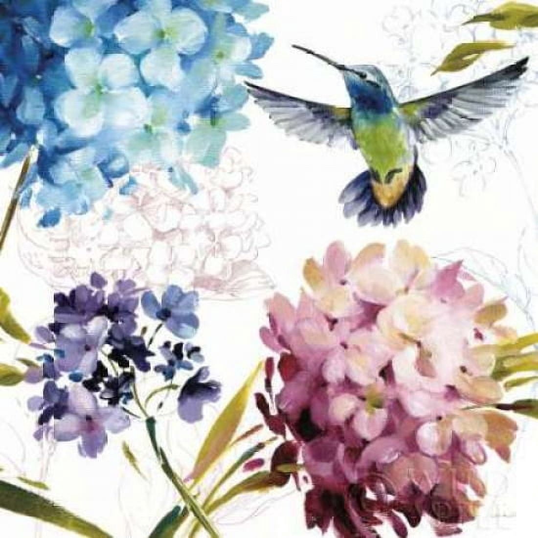 Spring Nectar Square III Canvas Art - Lisa Audit (24 x 24)