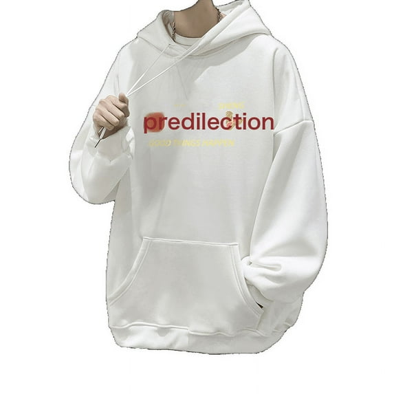 Spring New Hooded Sweatshirt Apricot 3Xl