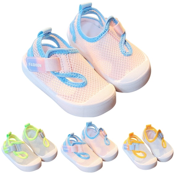 Spring New Soft Soled Single Shoes Baby Walking Shoes Bow Princess Small Solid Shoes Gray qILAKOG Size 5