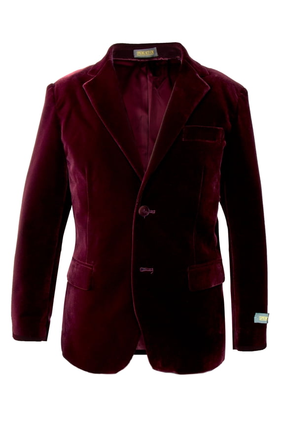 Big Boy's Velvet Blazer