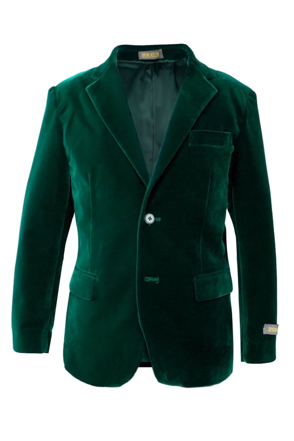 Big Boy's Velvet Blazer