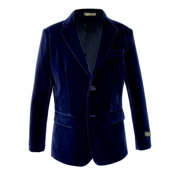 Spring Notion Big Boy's Velvet Blazer