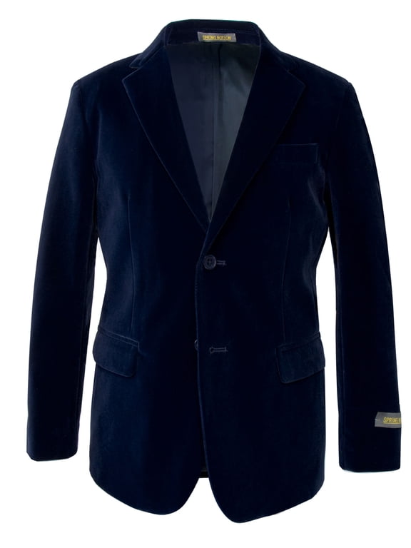 Big Boy's Velvet Blazer