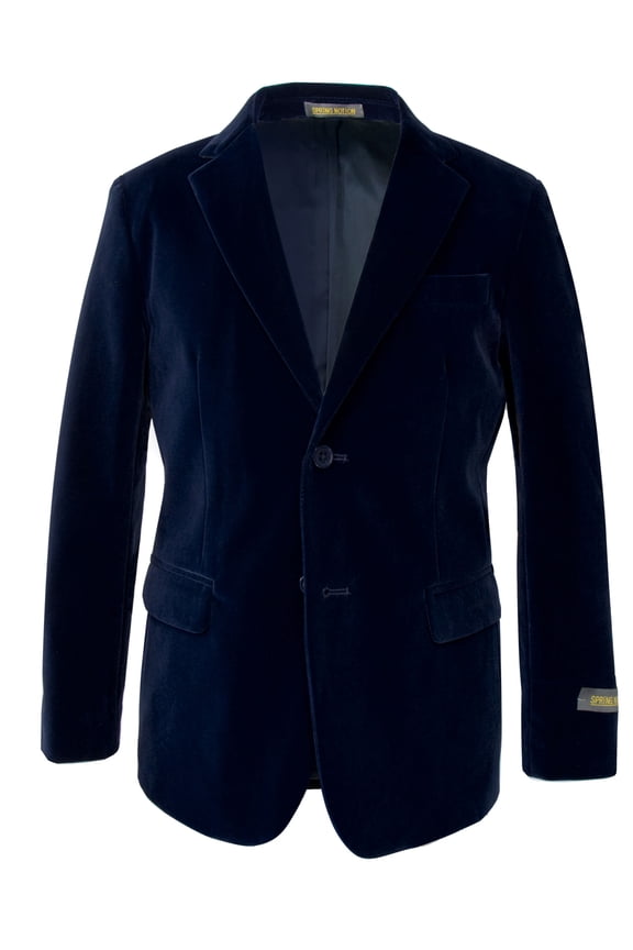 Big Boy's Velvet Blazer