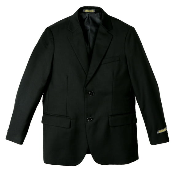 Spring Notion Big Boys' Two Button Blazer, Black