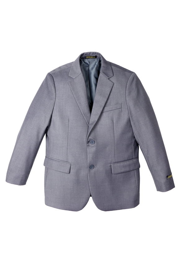 Big Boys' Two Button Blazer, Grey