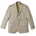 thumbnail image 1 of Spring Notion Big Boys' Two Button Blazer, Tan-B, 1 of 3