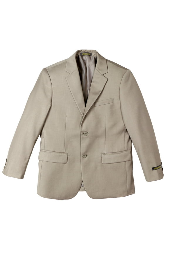 Big Boys' Two Button Blazer, Tan