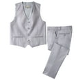 thumbnail image 1 of Spring Notion Big Boys' Two Button Suit, Light Grey, 1 of 3