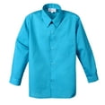 thumbnail image 1 of Spring Notion Boy's Cotton Blend Long Sleeve Dress Shirt, 1 of 2