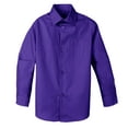 thumbnail image 1 of Spring Notion Boy's Cotton Blend Long Sleeve Dress Shirt, 1 of 2