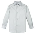 thumbnail image 1 of Spring Notion Boy's Cotton Blend Long Sleeve Dress Shirt, 1 of 6