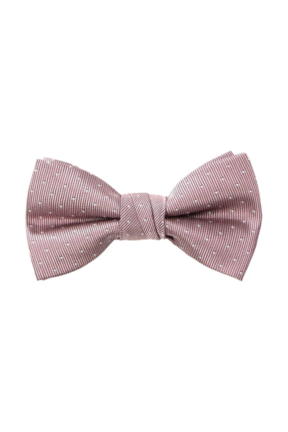 Boy's Dotted Woven Bow Tie