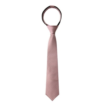 Spring Notion Boy's Dotted Woven Zipper Tie