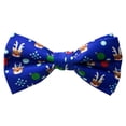 thumbnail image 1 of Spring Notion Boy's Printed Microfiber Christmas Theme Bow Tie, 1 of 5