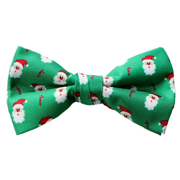 Spring Notion Boy's Printed Microfiber Christmas Theme Bow Tie