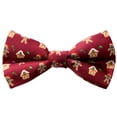 thumbnail image 1 of Spring Notion Boy's Printed Microfiber Christmas Theme Bow Tie, 1 of 5