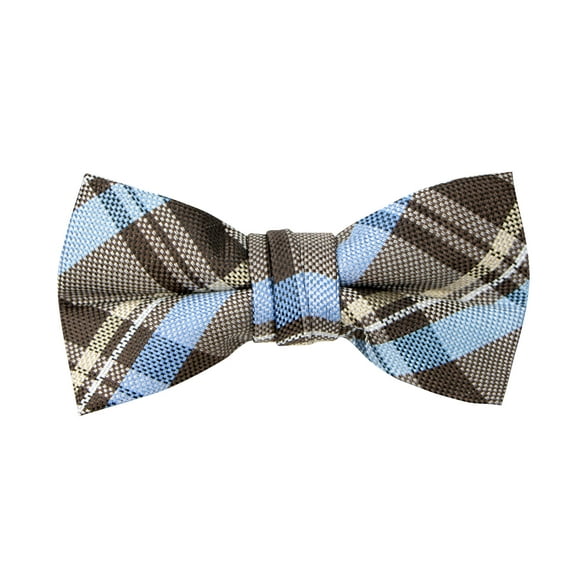 Spring Notion Boy's Tartan Plaid Woven Bow Tie