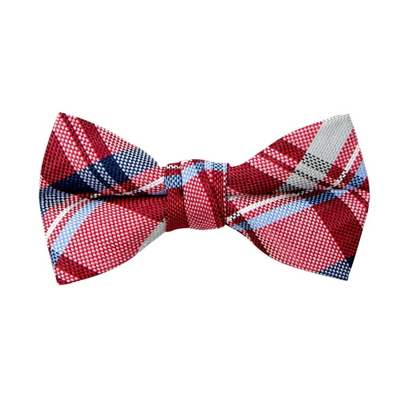 Spring Notion Boy's Tartan Plaid Woven Bow Tie